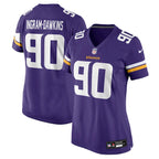 Tyrion Ingram-Dawkins Minnesota Vikings Nike Women's Team Game Jersey -  Purple