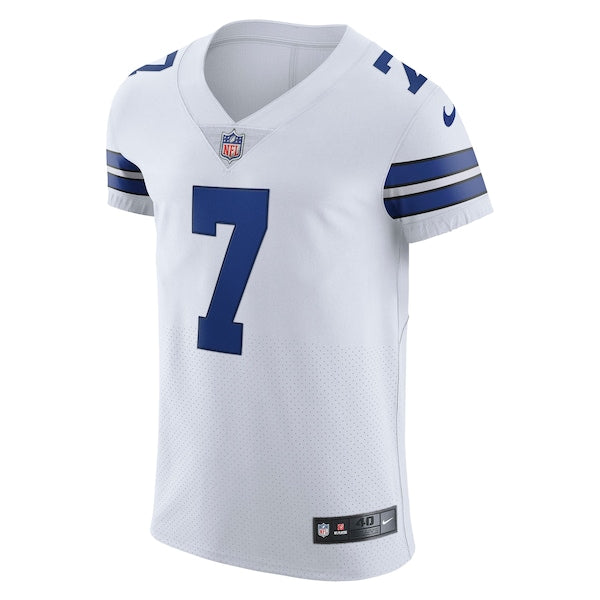 Trevon Diggs Dallas Cowboys Nike Vapor Elite Jersey - White/Navy