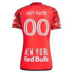 New York Red Bulls adidas 2024 Legacy Authentic Custom Jersey – Red