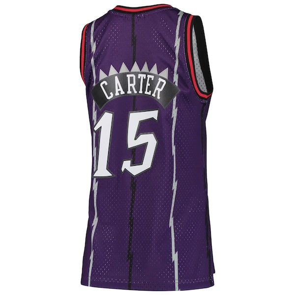 Vince Carter Toronto Raptors Women's 1998/99 Hardwood Classics Swingman Jersey - Purple
