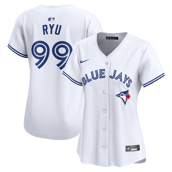 Hyun Jin Ryu Toronto Blue Jays Nike Women's  Home Limited Player Jersey - White