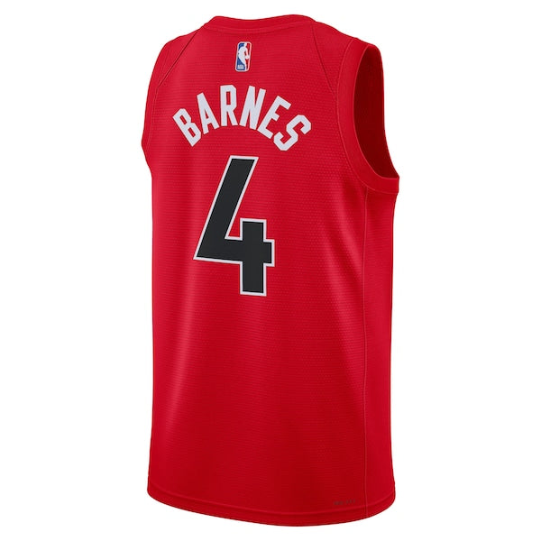 Scottie Barnes Toronto Raptors Nike Unisex Swingman Jersey - Icon Edition - Red