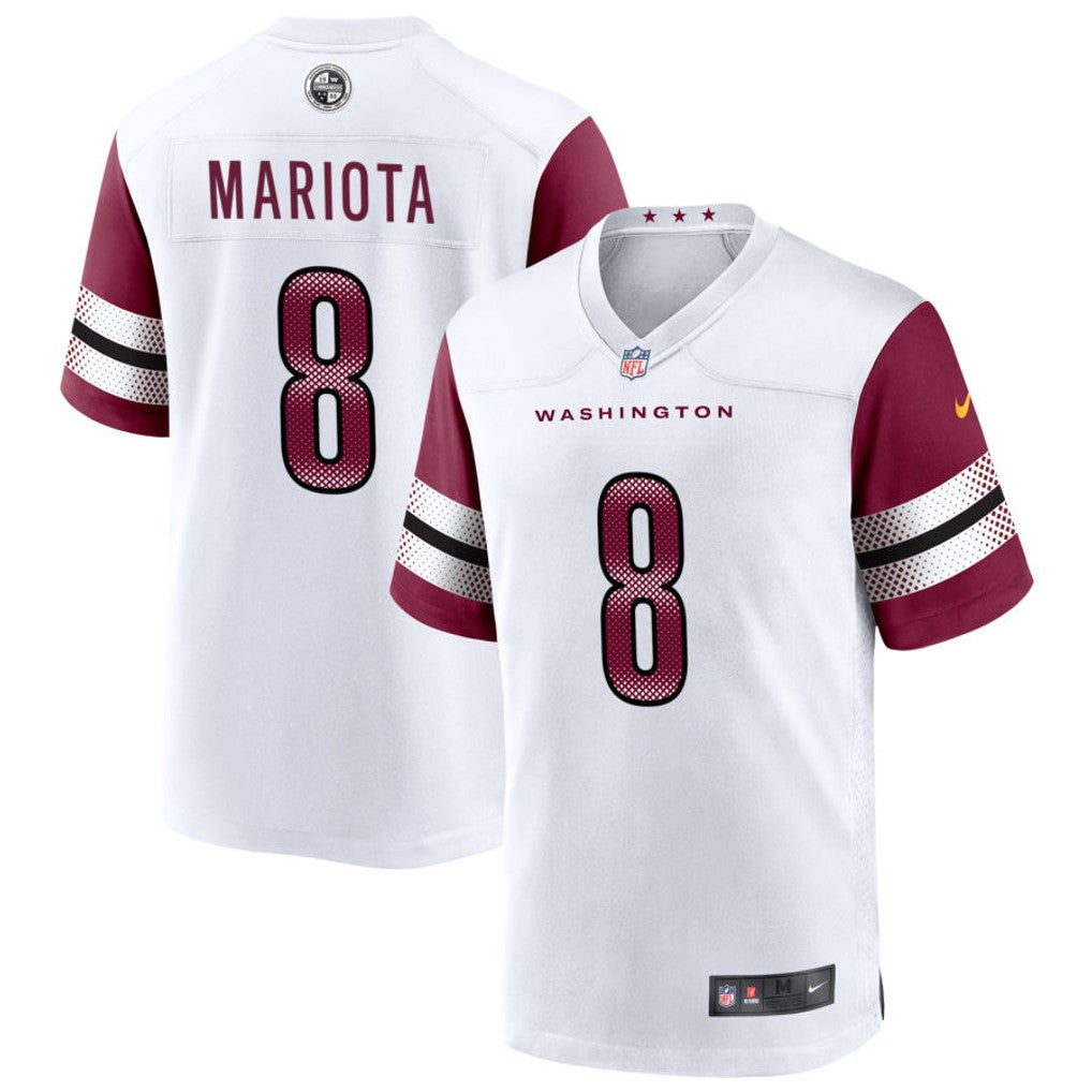 Marcus Mariota Washington Commanders Nike Game Jersey -  White