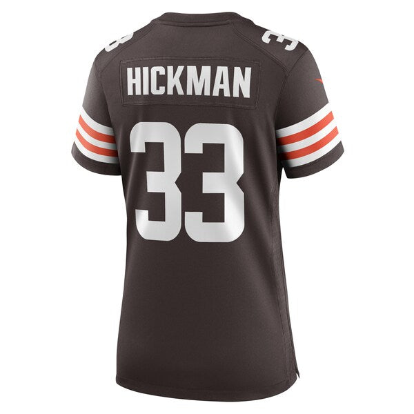 Ronnie Hickman Cleveland Browns Nike Women's Team Game Jersey -  Brown