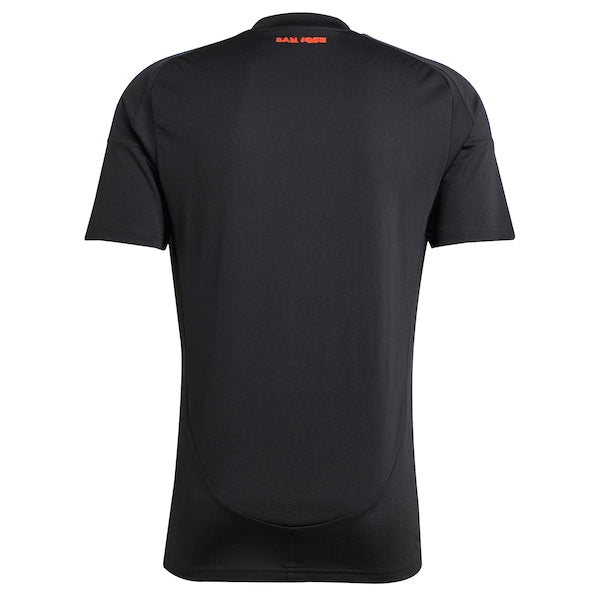 San Jose Earthquakes adidas 2025 Headliner Replica Jersey - Black