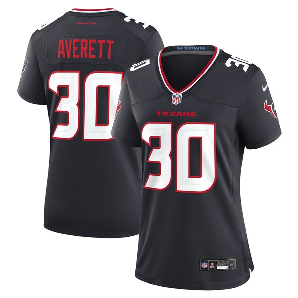 Anthony Averett Houston Texans Nike Women's Team Game Jersey -  Navy