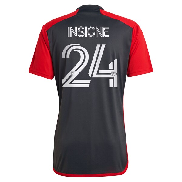 Lorenzo Insigne Toronto FC adidas 2024 Club Kit Replica Player Jersey - Gray