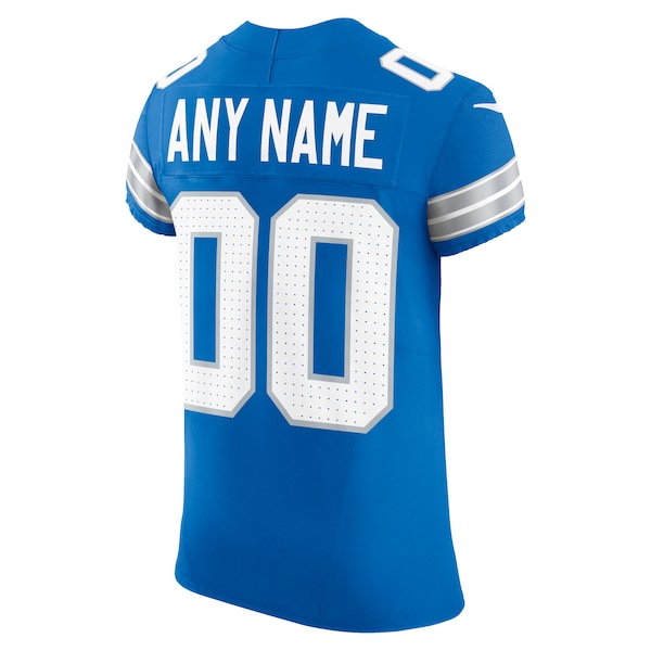 Detroit Lions Nike Team Vapor F.U.S.E. Elite Custom Jersey -  Blue/Black