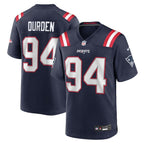 Cory Durden New England Patriots Nike Team Game Jersey -  Navy