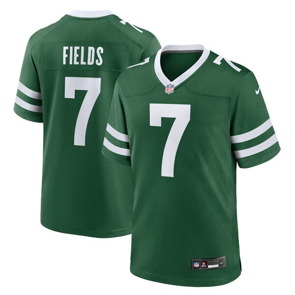 Justin Fields New York Jets Nike Youth Game Player Jersey - Legacy Green