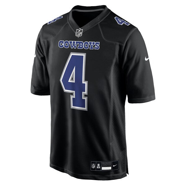 Dak Prescott Dallas Cowboys Nike Fashion Game Jersey - Carbon Black