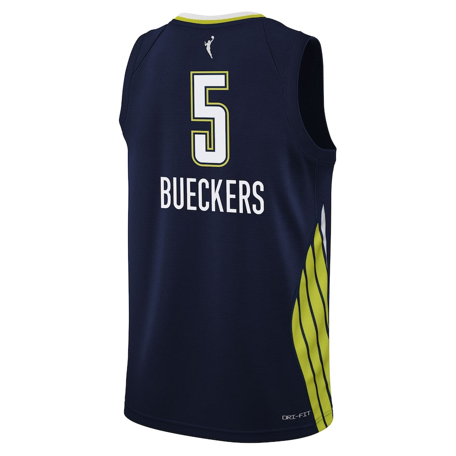 Paige Bueckers Dallas Wings Nike Youth 2025 WNBA Draft Explorer Edition Victory Player Jersey - Navy
