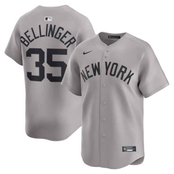 Cody Bellinger New York Yankees Nike Road Limited Player Jersey - Gray/White