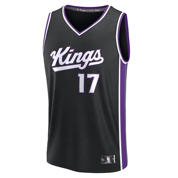 Jonas Valančiūnas Sacramento Kings  Youth Fast Break Replica Player Jersey - Black - Icon Edition