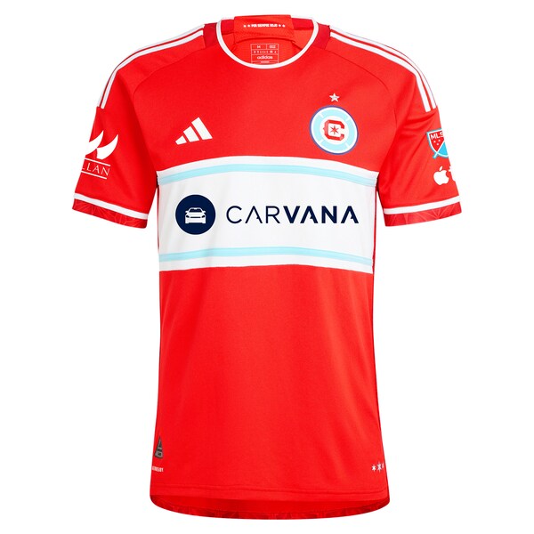 Hugo Cuypers Chicago Fire adidas 2024 Return To Red Authentic Player Jersey - Red