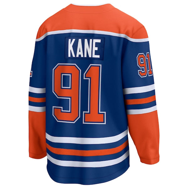 Evander Kane Edmonton Oilers  2025 Stanley Cup Final Home Breakaway Jersey - Royal