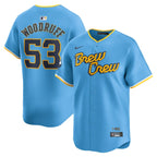 Brandon Woodruff Milwaukee Brewers Nike City Connect Limited Player Jersey - Powder Blue