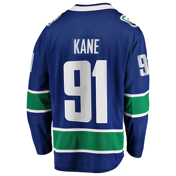 Evander Kane Vancouver Canucks  Home Breakaway Jersey - Blue