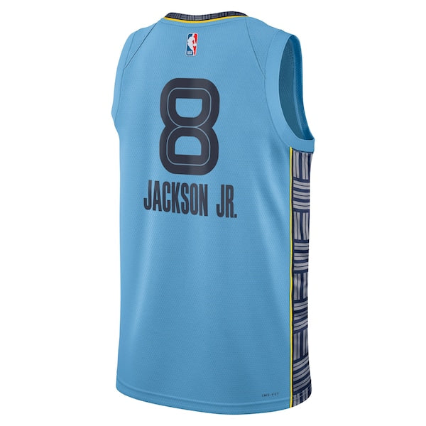 Jaren Jackson Jr. Memphis Grizzlies Jordan Brand Unisex Swingman Jersey - Light Blue - Statement Edition