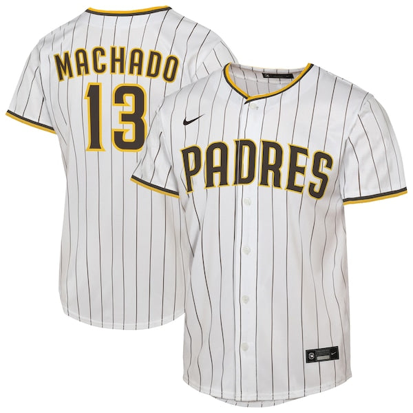 Manny Machado San Diego Padres Nike Youth Home Replica Player Jersey - White