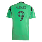 Brandon Vazquez Austin FC adidas 2025 The Heartbeat Kit Replica Player Jersey - Green