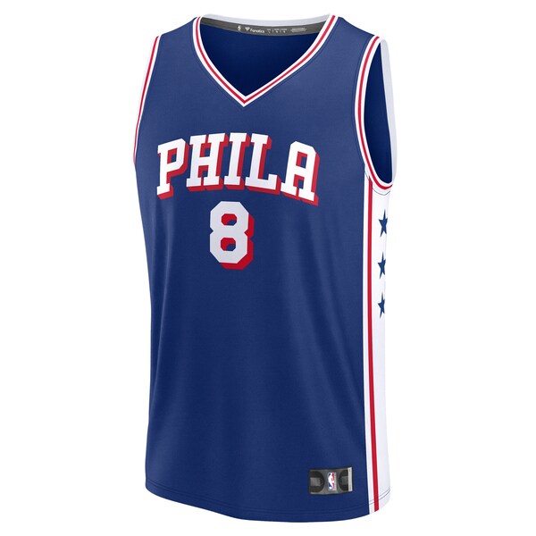Paul George Philadelphia 76ers  Fast Break Replica Player Jersey - Icon Edition - Royal
