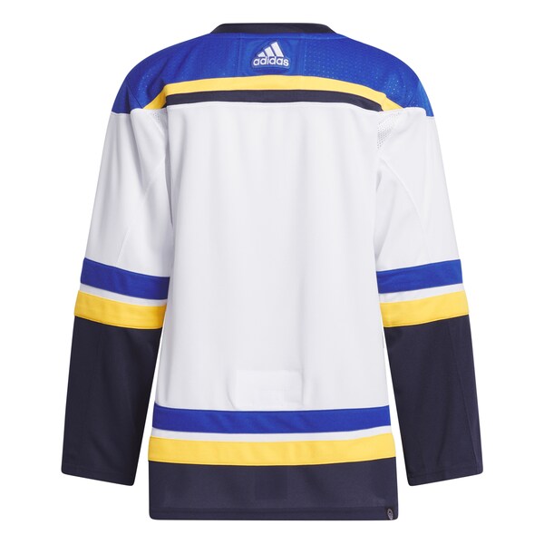 St. Louis Blues adidas Away Primegreen Authentic Jersey – White