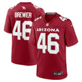 Aaron Brewer Arizona Cardinals Nike Team Game Jersey -  Cardinal