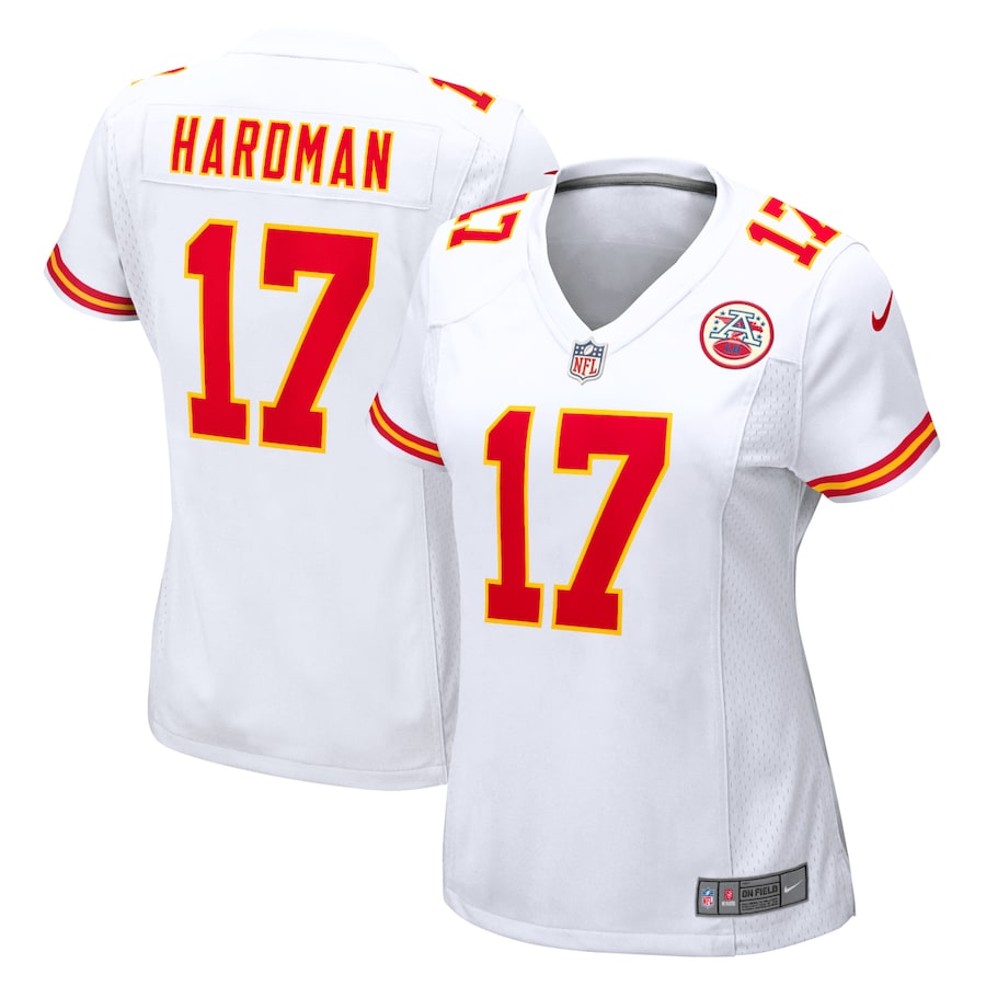 Mecole Hardman Kansas City Chiefs Nike Women's  Game Jersey -  White