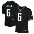 DeVonta Smith Philadelphia Eagles Nike Youth Game Jersey - Black/White