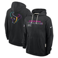 Houston Texans Nike 2025 NFL Crucial Catch Sideline Standard Issue Dri-FIT Hoodie - Black