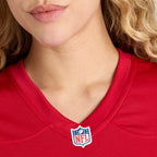 Terique Owens San Francisco 49ers Nike Women's Team Game Jersey -  Scarlet