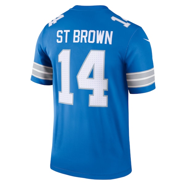 Amon-Ra St. Brown Detroit Lions Nike Legend Jersey - Blue