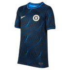 Nicolas Jackson Chelsea Nike Youth 2023/24 Away Stadium Replica Player Jersey - Navy
