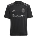 Nashville SC adidas Youth 2024 Man In Black Kit Replica Custom Jersey - Black