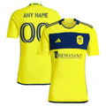 Nashville SC adidas 2024 The 615 Kit Replica Custom Jersey - Yellow