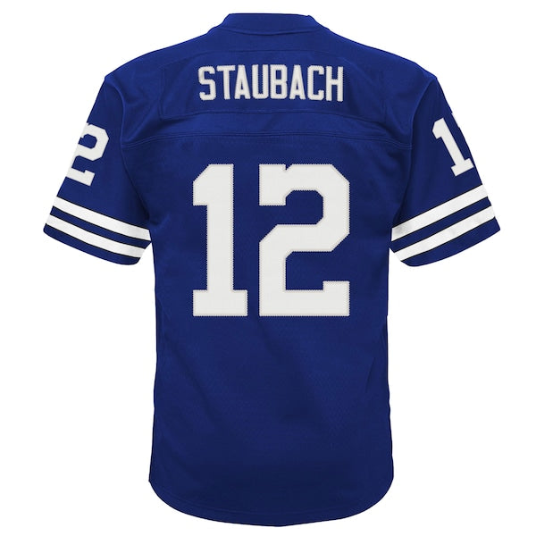 Roger Staubach Dallas Cowboys Preschool 1971 Retired Player Legacy Jersey - Navy
