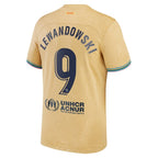 Robert Lewandowski Barcelona Nike 2022/23 Away Replica Player Jersey - Gold