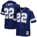 Emmitt Smith Dallas Cowboys 1996 Authentic Throwback Retired Player Jersey - Navy