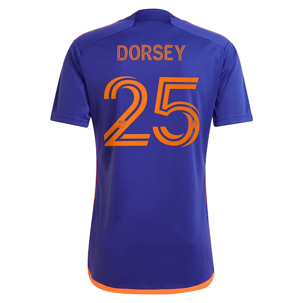 Griffin Dorsey Houston Dynamo FC adidas 2024 Still Holdin' Replica Player Jersey - Purple