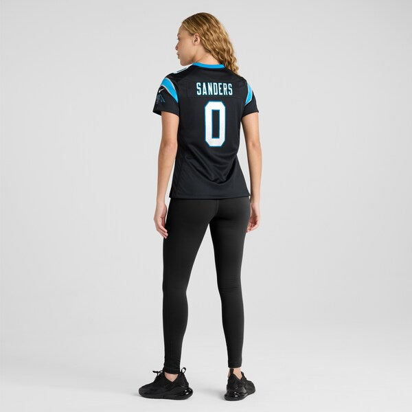 Ja'Tavion Sanders Carolina Panthers Nike Women's  Game Jersey -  Black
