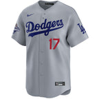 Shohei Ohtani Los Angeles Dodgers Nike 2025 World Series Champions Limited Jersey - Grey