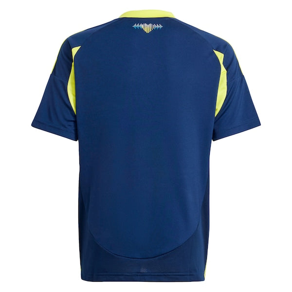 Nashville SC adidas Youth 2025 The Heart of Nashville Kit Replica Jersey - Navy