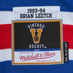 Brian Leetch New York Rangers Alternate Captain Patch 1993/94 Blue Line Player Jersey - White