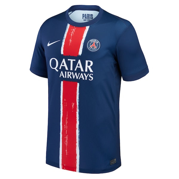 Khvicha Kvaratskhelia Paris Saint-Germain Nike Youth 2024/25 Home Replica Player Jersey - Navy