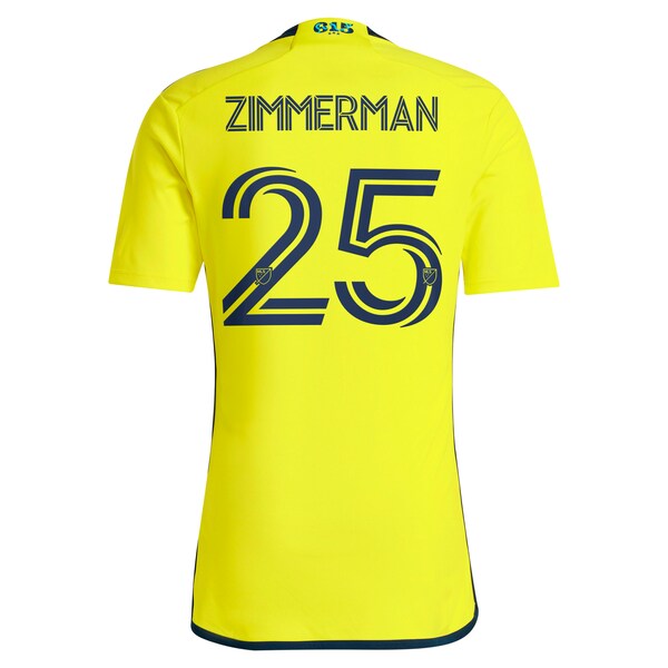 Walker Zimmerman Nashville SC adidas 2024 The 615 Kit Replica Player Jersey - Yellow