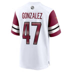 Zane Gonzalez Washington Commanders Nike Game Jersey -  White