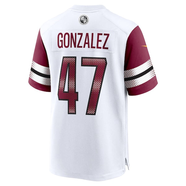 Zane Gonzalez Washington Commanders Nike Game Jersey -  White