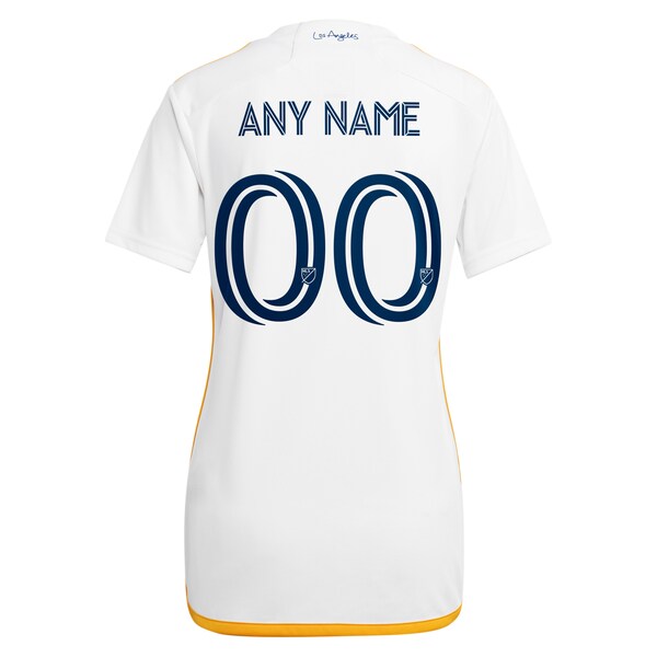 LA Galaxy adidas Women's 2024 Angeleno Kit Replica Custom Jersey  - White