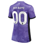 Liverpool Nike Women's 2023/24 Third Stadium Replica Custom Jersey - Purple